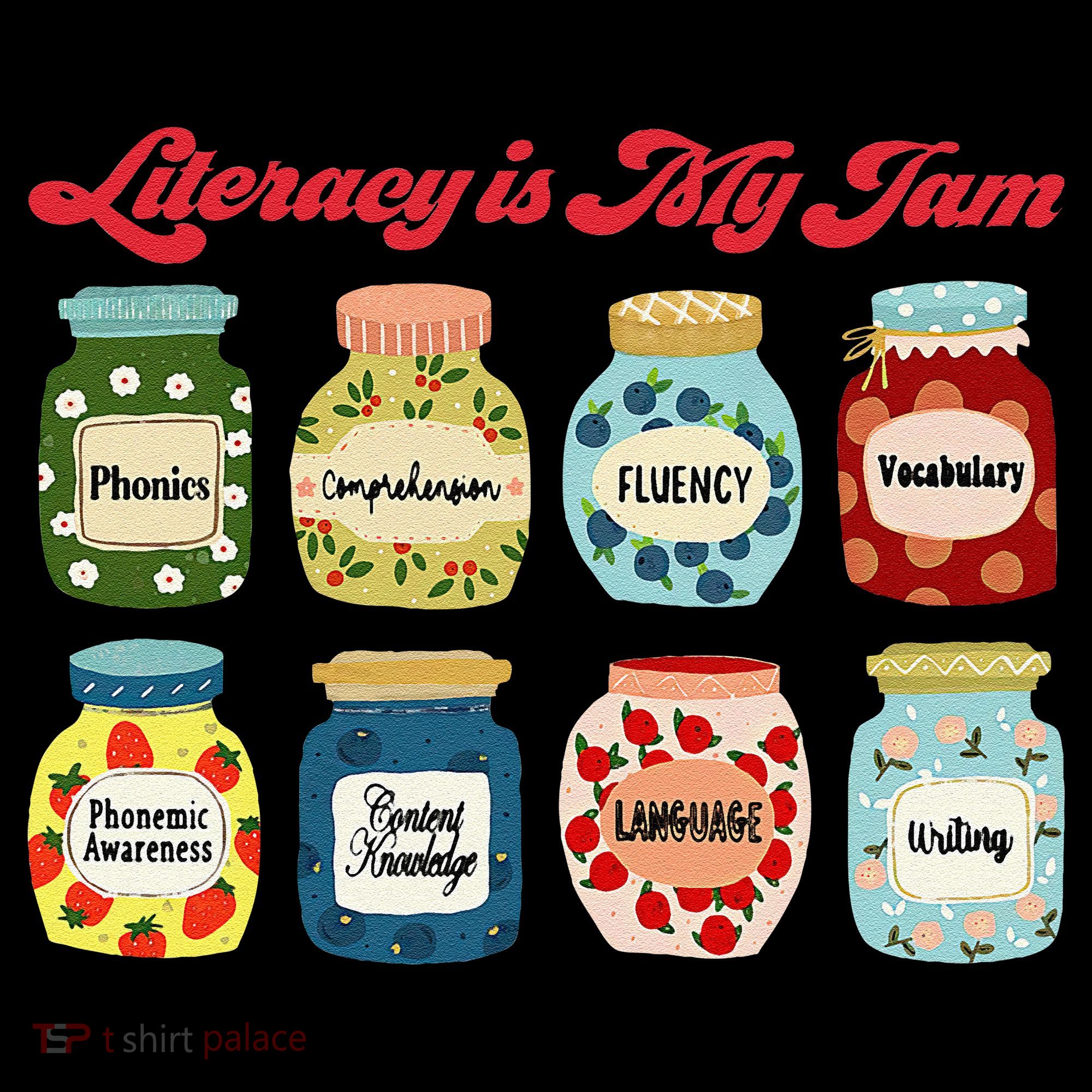 Literacy Is My Jam Specialist English Coach, Reading Teacher Appreciation Gift Coffee Mug