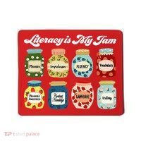 Literacy Is My Jam Specialist English Coach, Reading Teacher Appreciation Gift Mousepad thumb 0