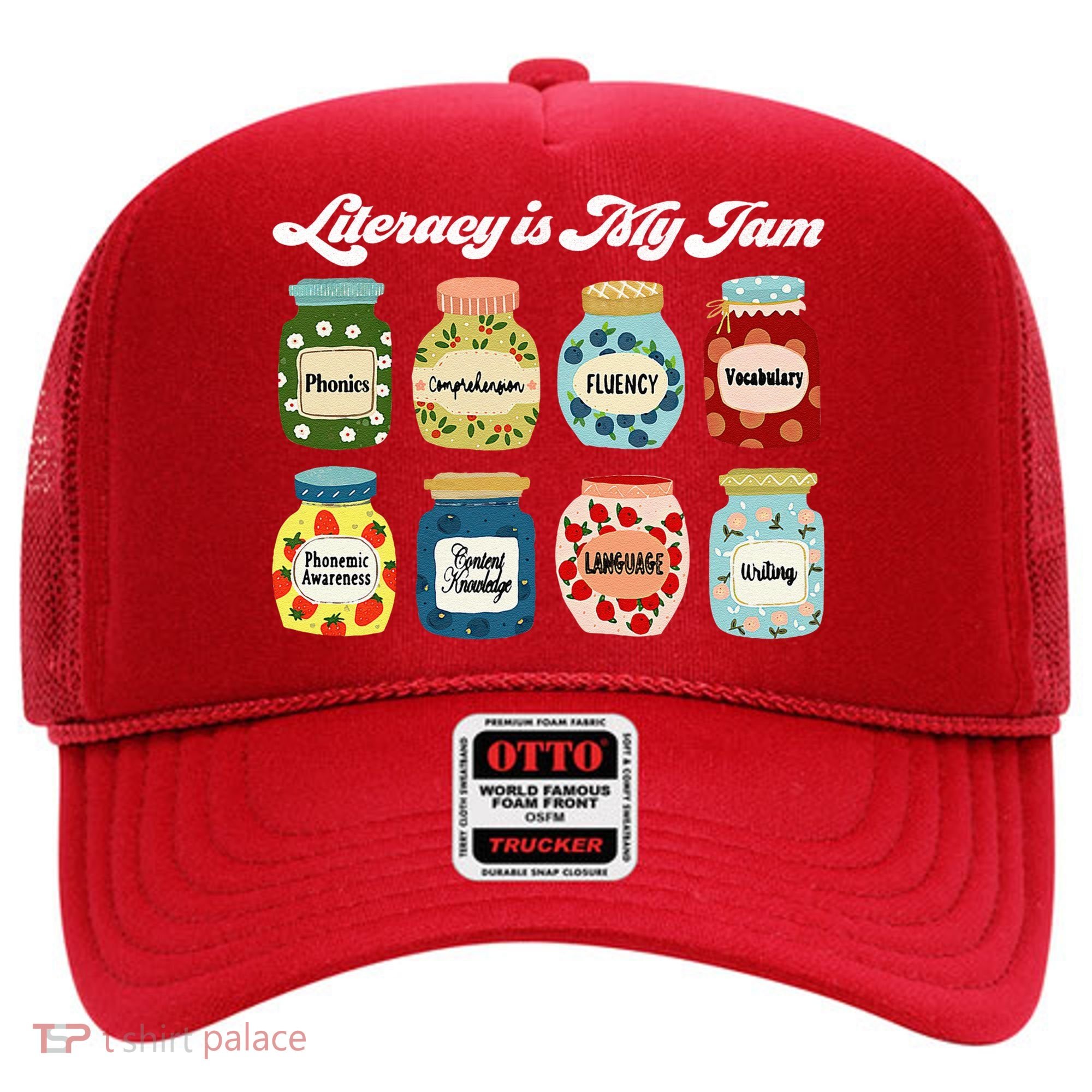 Literacy Is My Jam Specialist English Coach, Reading Teacher Appreciation Gift Hat