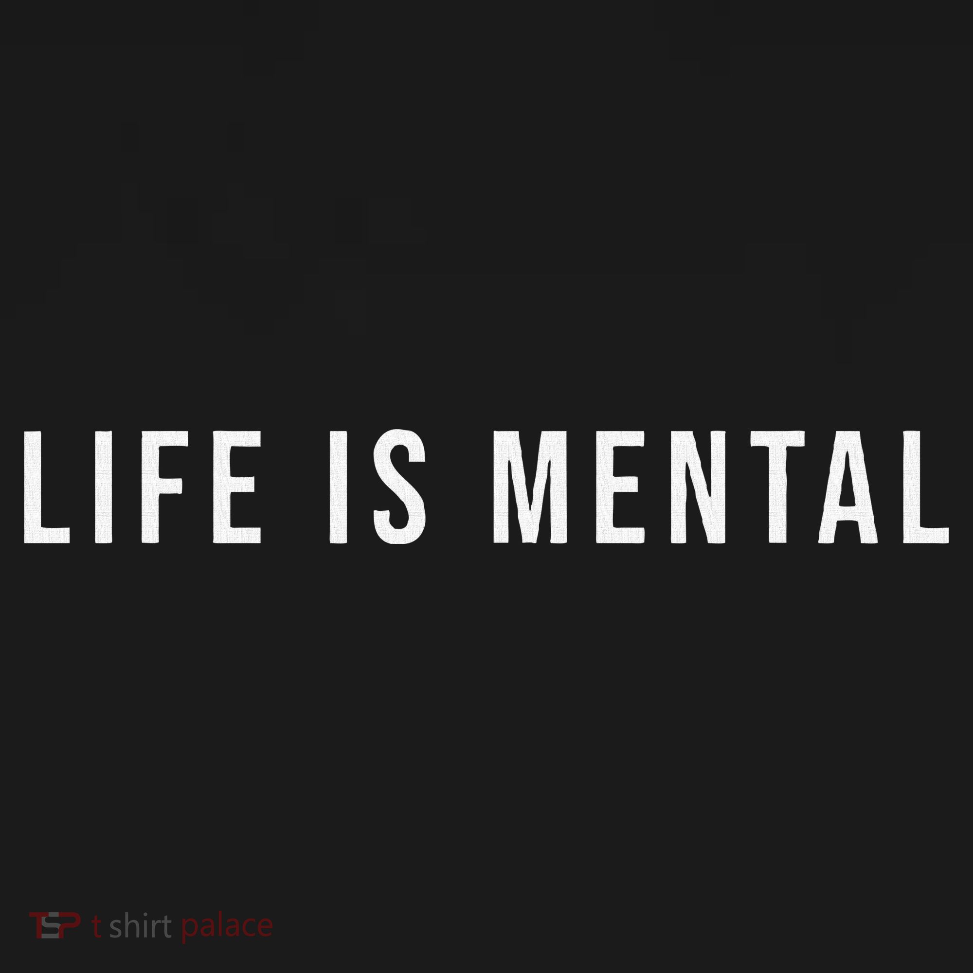 Life Is Mental Positive Mental Health Women's Hoodie