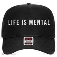 Life Is Mental Positive Mental Health Hat thumb 0