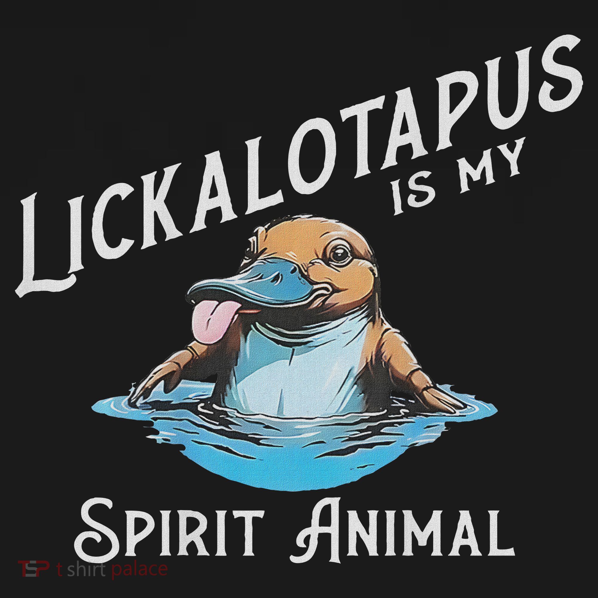 Lickalottapus Is My Spirit Animal Front And Back Mousepad