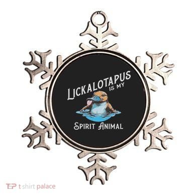 Lickalottapus Is My Spirit Animal Front And Back Ornament