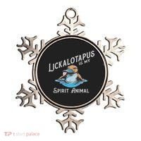 Lickalottapus Is My Spirit Animal Front And Back Ornament thumb 0