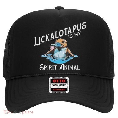 Lickalottapus Is My Spirit Animal Front And Back Hat