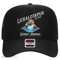 Lickalottapus Is My Spirit Animal Front And Back Hat thumb 0
