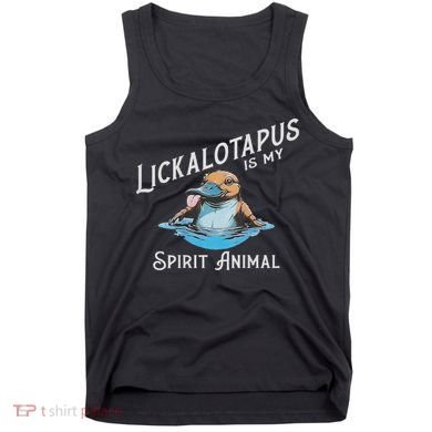 Lickalottapus Is My Spirit Animal Front And Back Tank Top