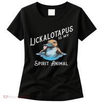 Lickalottapus Is My Spirit Animal Front And Back Women's T-Shirt thumb 0