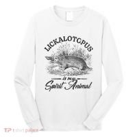 Lickalotapus Is My Spirit Animal Long Sleeve Shirt thumb 0