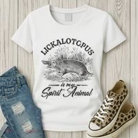 Lickalotapus Is My Spirit Animal Women's T-Shirt thumb 3