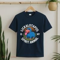 Lickalottapus Is My Spirit Animal Quote Lickalotapus T-Shirt thumb 2