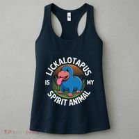 Lickalottapus Is My Spirit Animal Quote Lickalotapus Women's Tank Top thumb 3