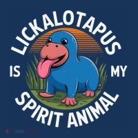 Lickalottapus Is My Spirit Animal Quote Lickalotapus Women's Tank Top thumb 5