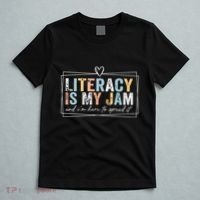 Literacy Is My Jam And Im Here To Spread It T-Shirt thumb 5