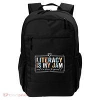 Literacy Is My Jam And Im Here To Spread It Backpack thumb 0