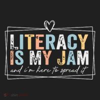 Literacy Is My Jam And Im Here To Spread It Hat thumb 2