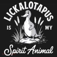 Lickalotapus Is My Spirit Animal Funny Lickalotapus Ornament thumb 1
