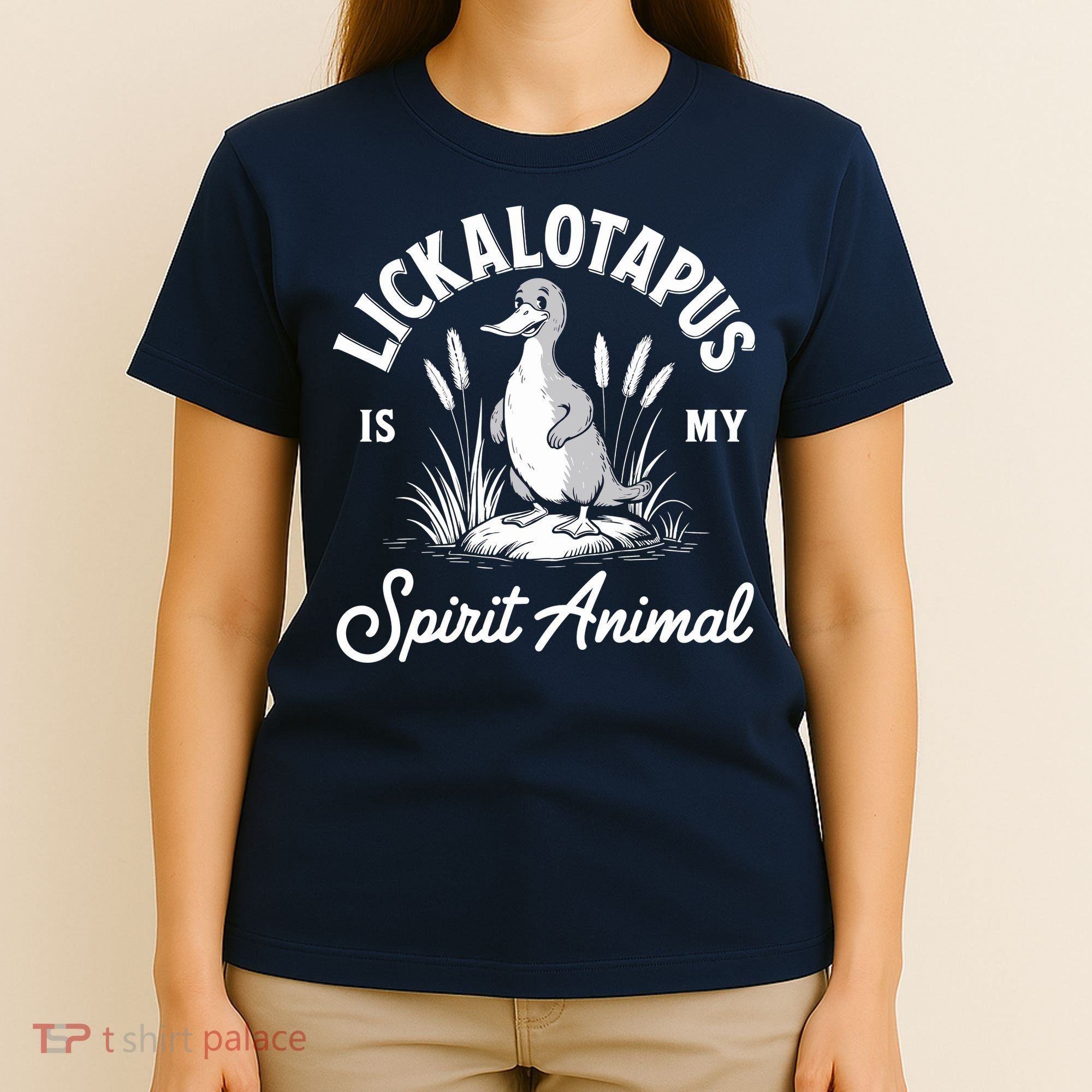 Lickalotapus Is My Spirit Animal Funny Lickalotapus T-Shirt