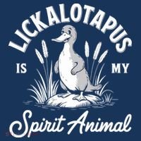 Lickalotapus Is My Spirit Animal Funny Lickalotapus Beanie thumb 2