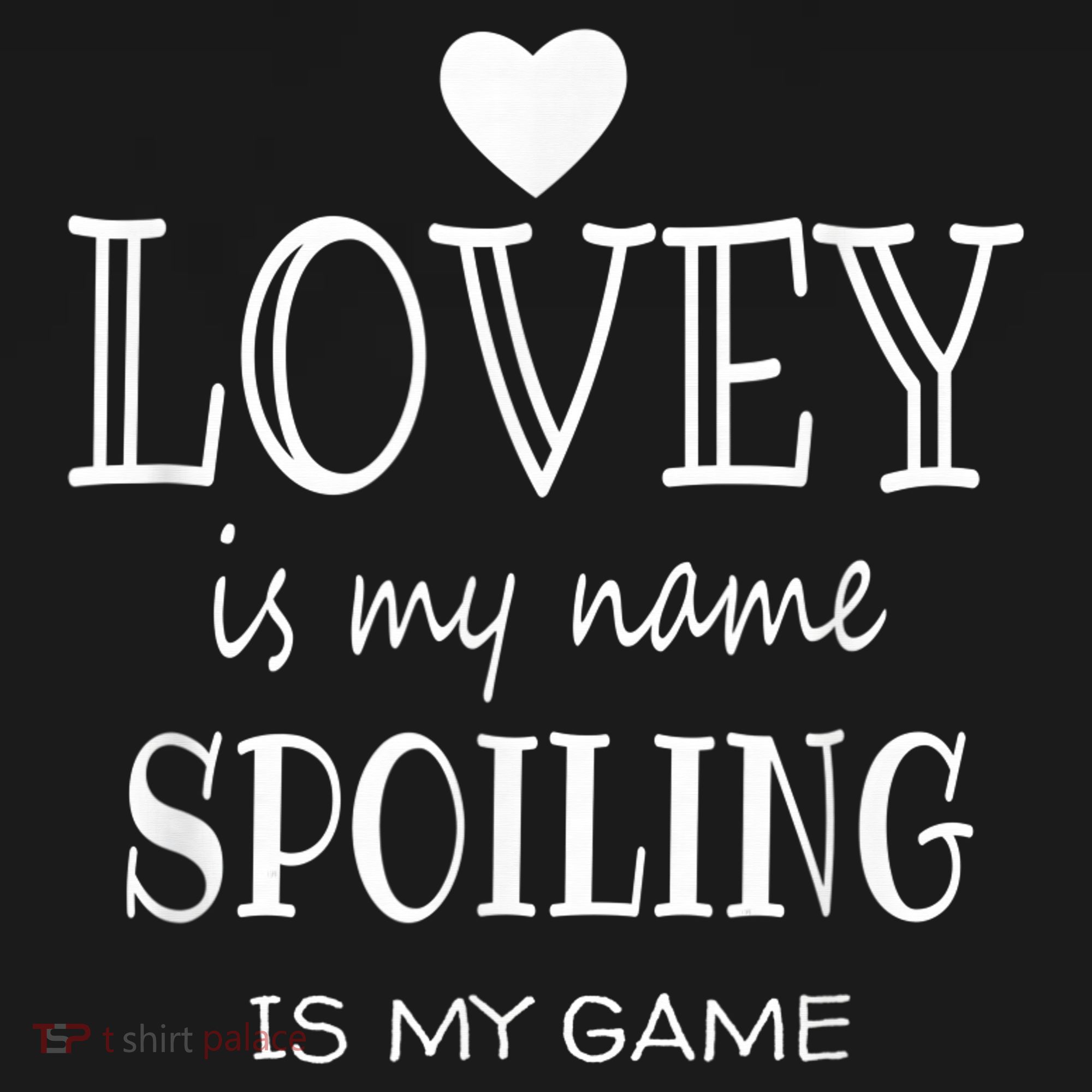 Lovey Is My Name Special Grandma Mousepad