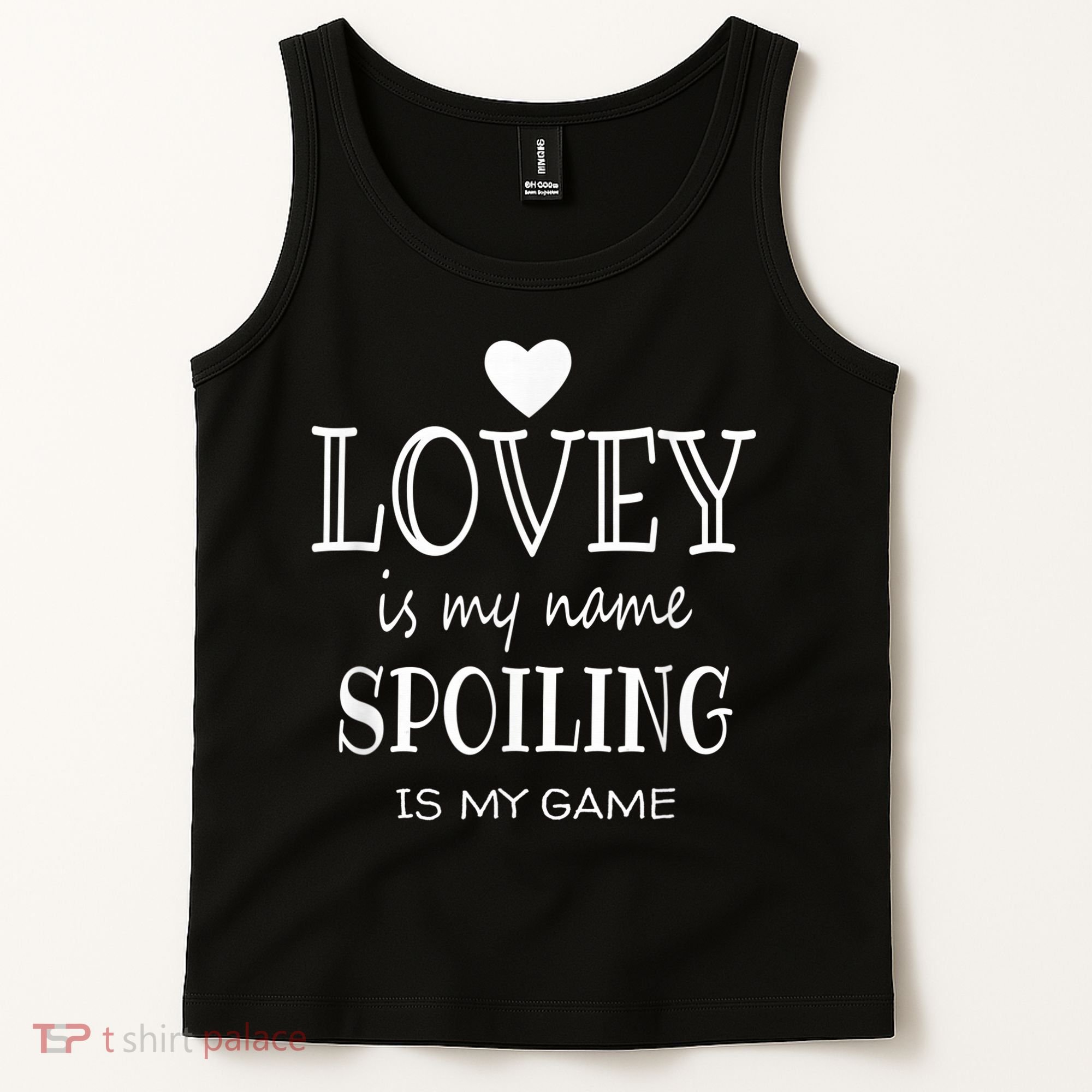 Lovey Is My Name Special Grandma Tank Top
