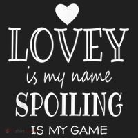 Lovey Is My Name Special Grandma Golf Towel thumb 3