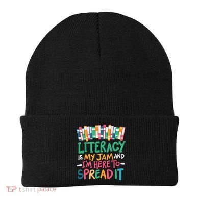 Literacy Is My Jam And Im Here To Spread It Beanie