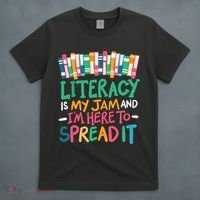 Literacy Is My Jam And Im Here To Spread It T-Shirt thumb 4