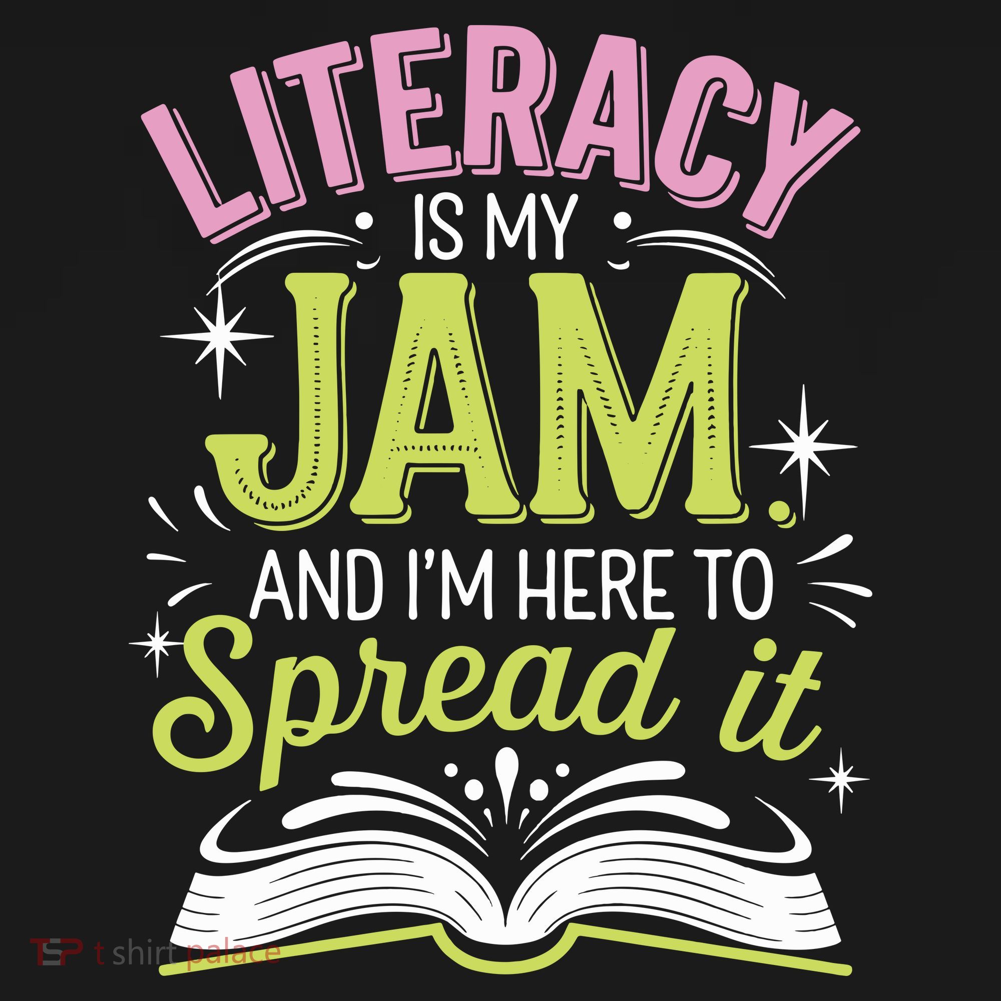 Literacy Is My Jam And Im Here To Spread It Ornament