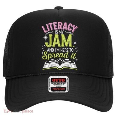 Literacy Is My Jam And Im Here To Spread It Hat