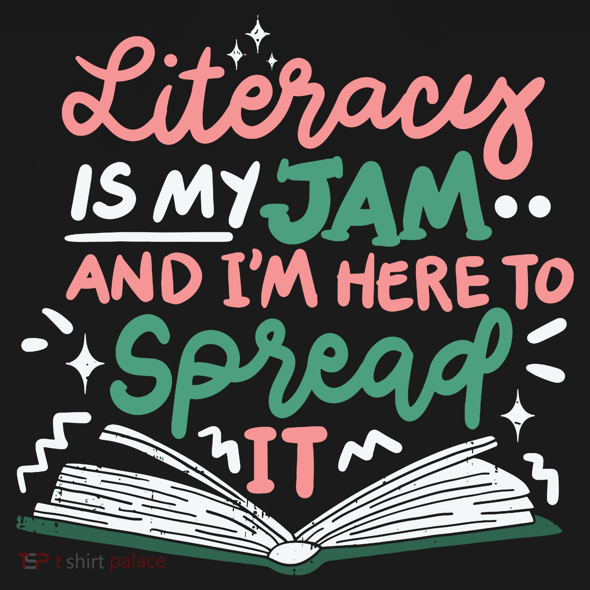 Literacy Is My Jam And Im Here To Spread It Bucket Hat
