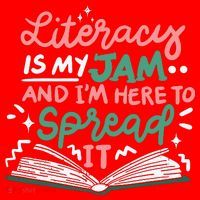 Literacy Is My Jam And Im Here To Spread It Long Sleeve Shirt thumb 2