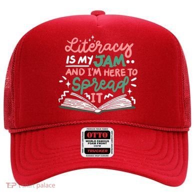 Literacy Is My Jam And Im Here To Spread It Hat
