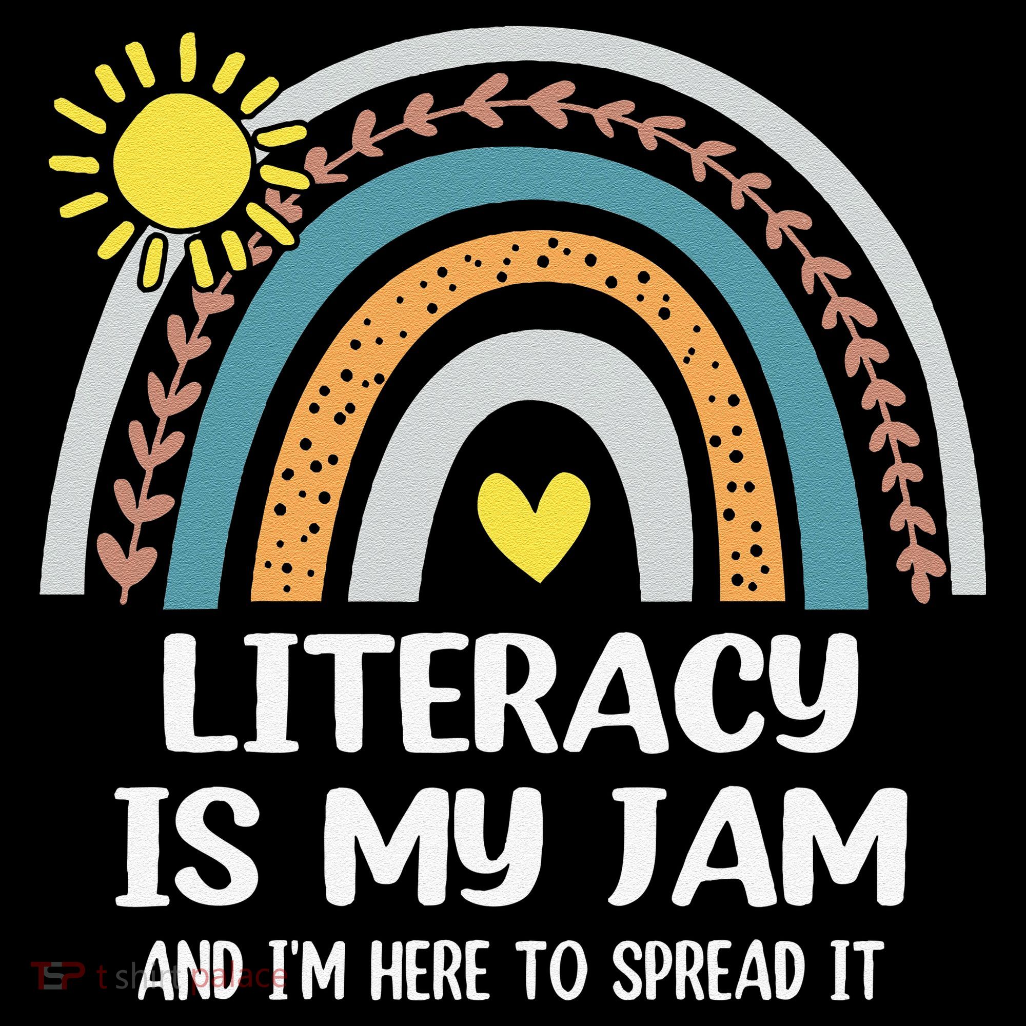 Literacy Is My Jam Literacy Teacher Reading Interventionist Coffee Mug