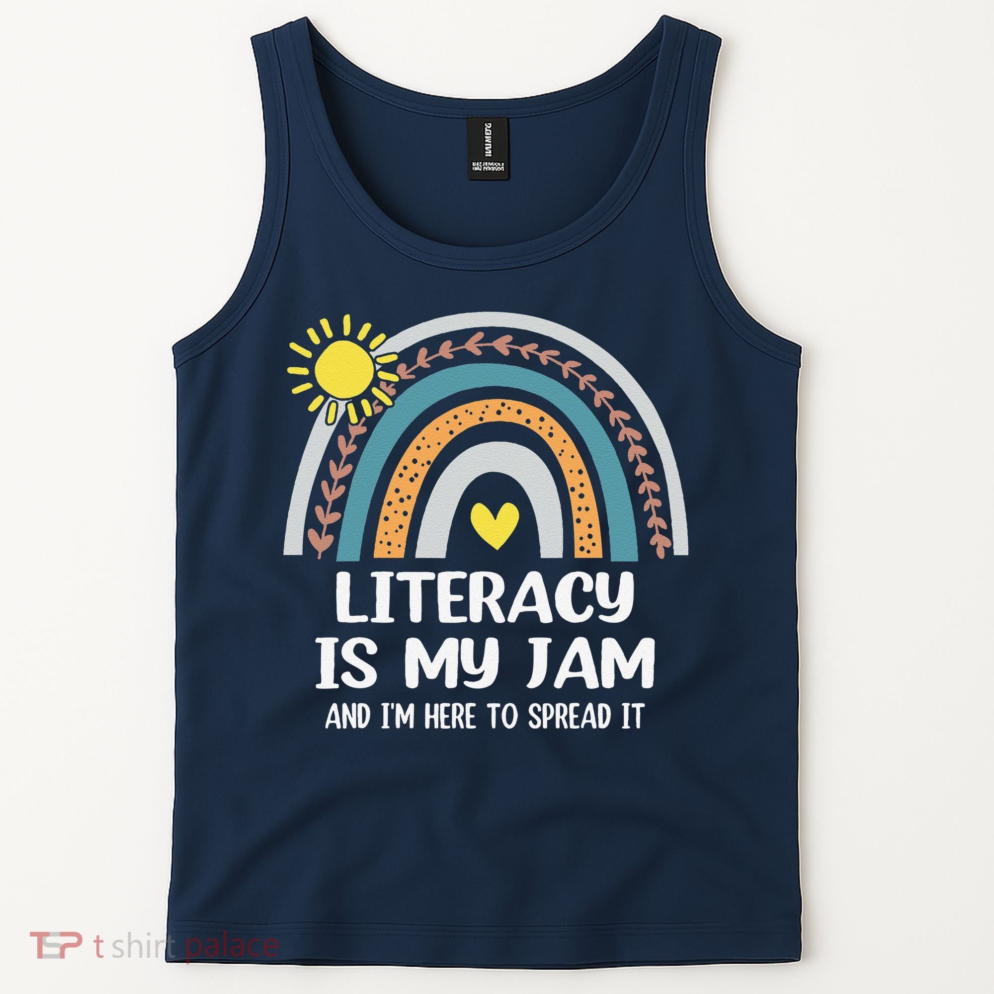 Literacy Is My Jam Literacy Teacher Reading Interventionist Tank Top