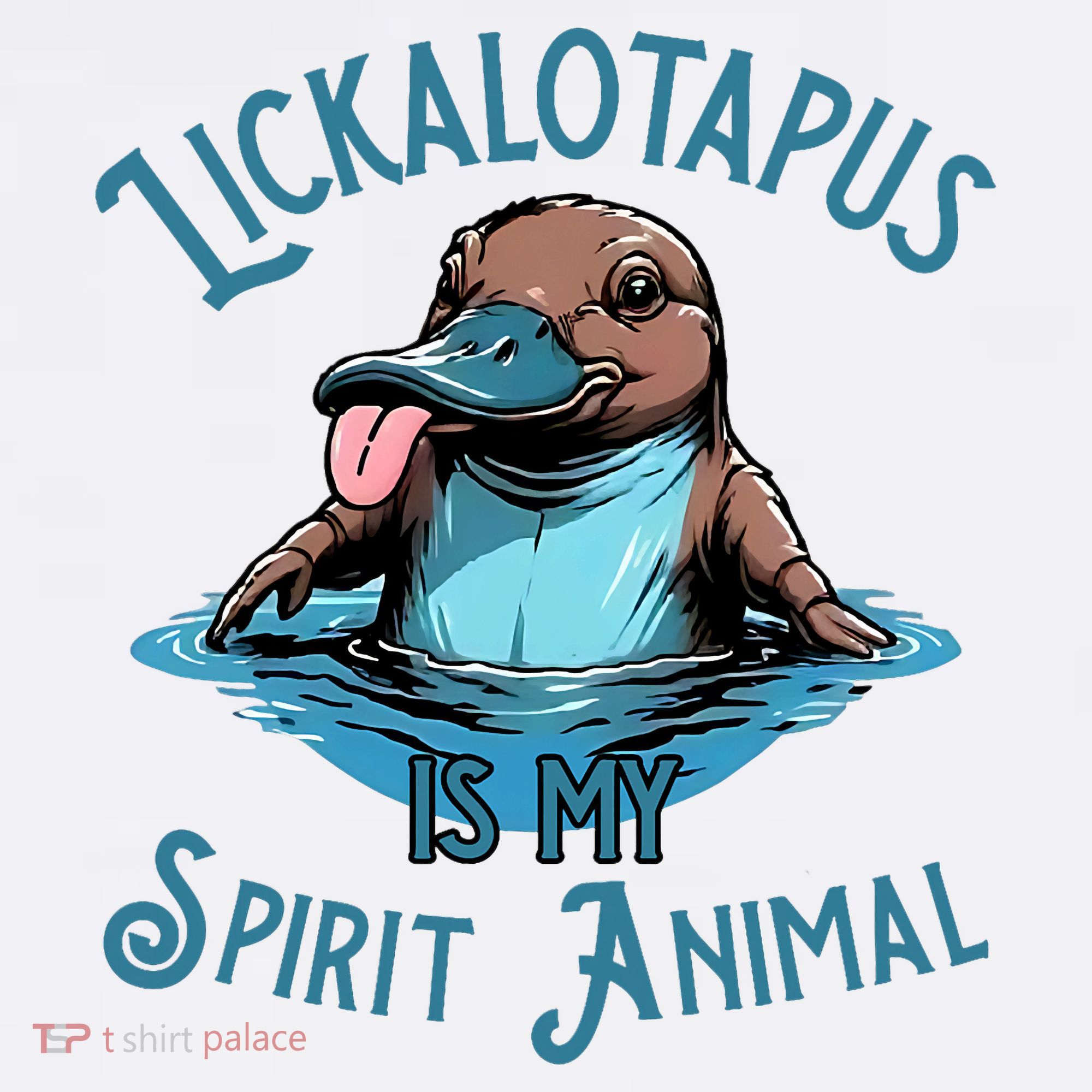 Lickalotapus Is My Spirit Animal Meme Funny Lickalotapus Women's Hoodie