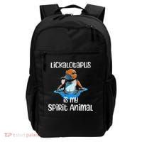 Lickalotopus Is My Spirit Animal Backpack thumb 0