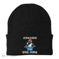 Lickalotopus Is My Spirit Animal Beanie thumb 0