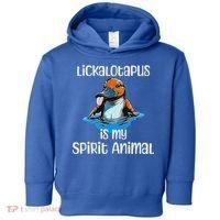 Lickalotopus Is My Spirit Animal Toddler Hoodie thumb 0