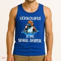 Lickalotopus Is My Spirit Animal Tank Top thumb 3