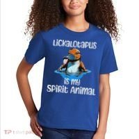 Lickalotopus Is My Spirit Animal Kids T-Shirt thumb 2