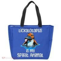 Lickalotopus Is My Spirit Animal Tote Bag thumb 0