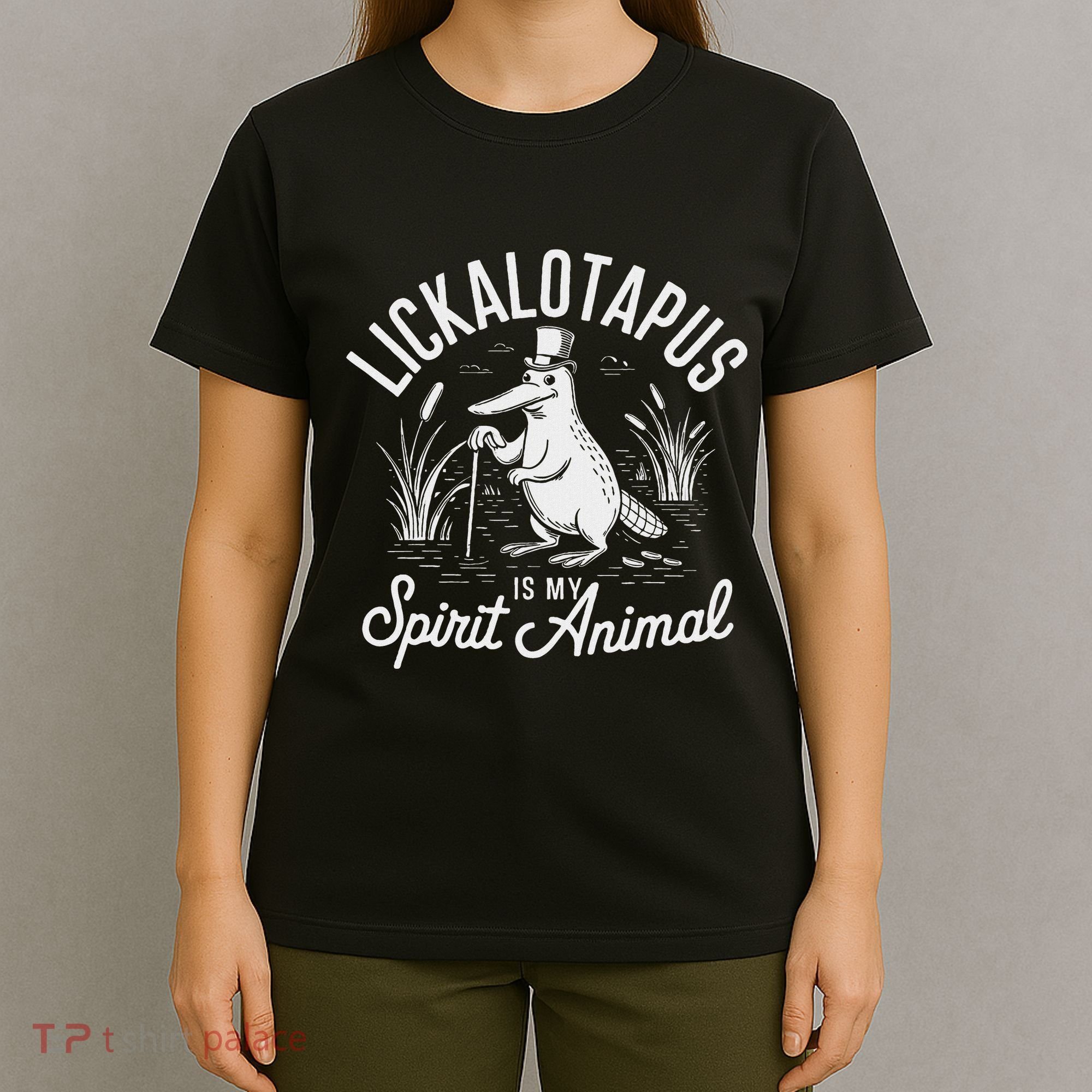 Lickalotapus Is My Spirit Animal Funny Lickalottapus Lover T-Shirt
