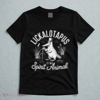 Lickalotapus Is My Spirit Animal Funny Lickalottapus Lover T-Shirt thumb 5