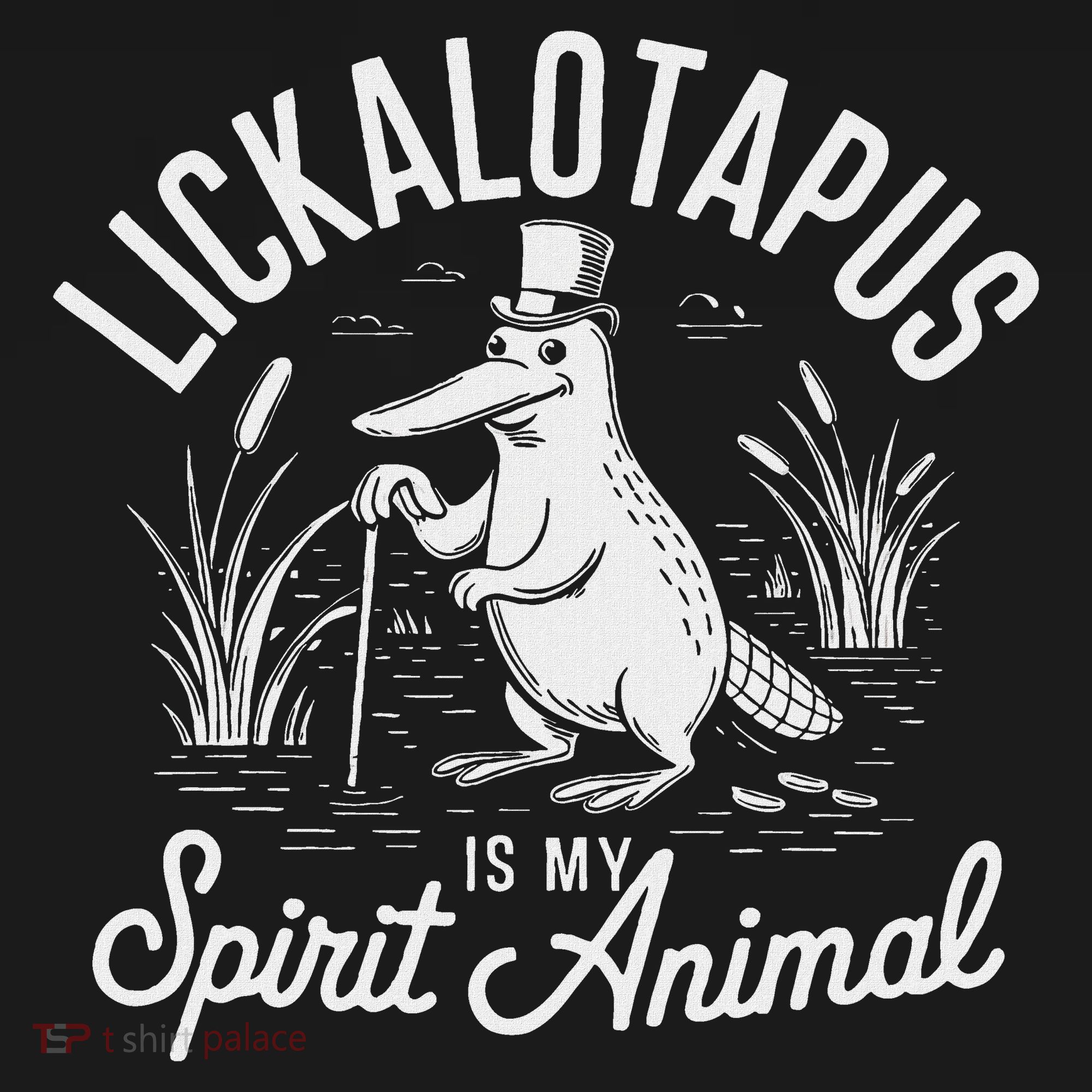 Lickalotapus Is My Spirit Animal Funny Lickalottapus Lover T-Shirt