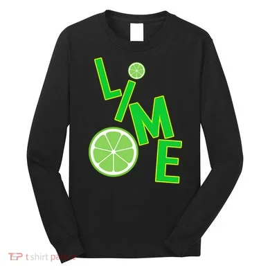 Lime Costume Long Sleeve Shirt