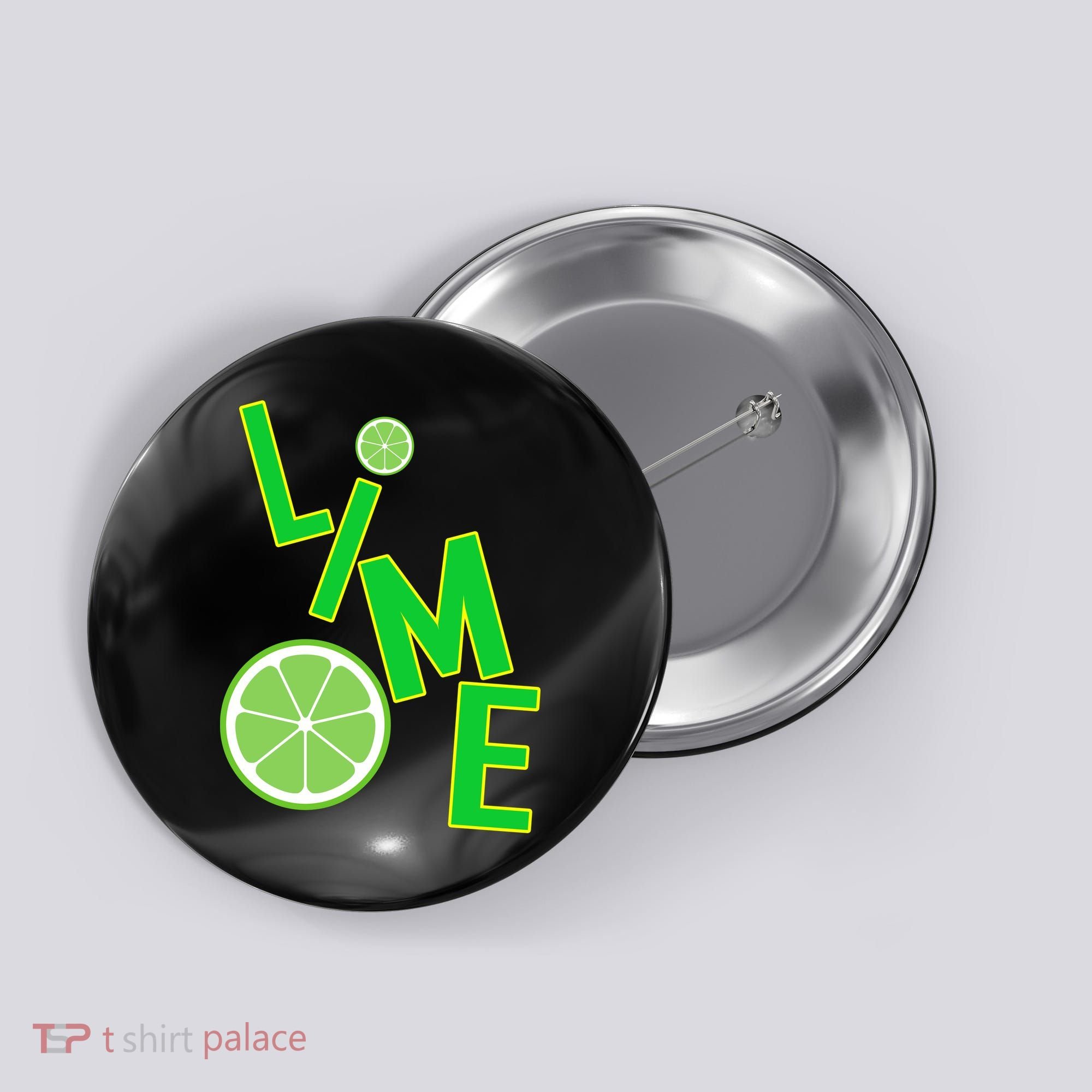 Lime Costume Button