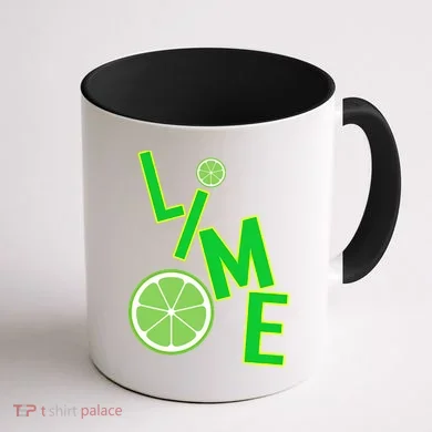 Lime Costume Coffee Mug back