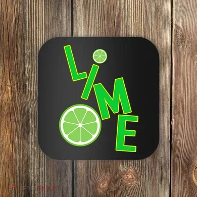 Lime Costume Coaster