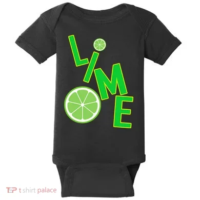 Lime Costume Baby Bodysuit